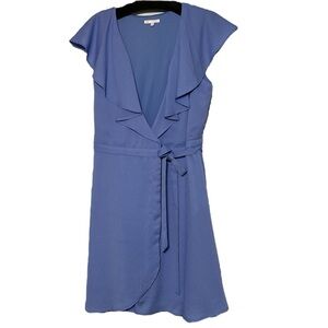 Gianni Bini blue wrap dress
